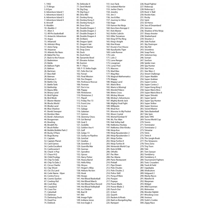 Dendy Dream 300 игр