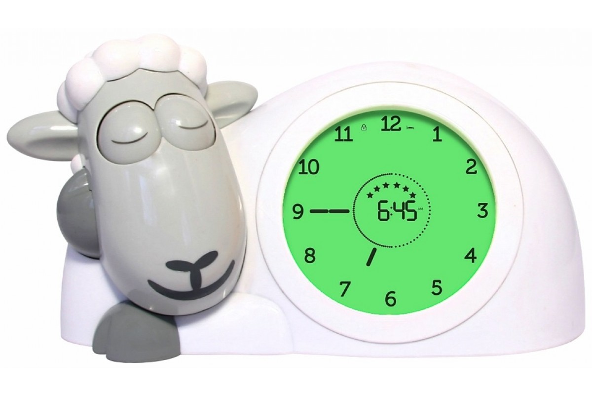 Часы-будильник Ягненок Сэм (серый)