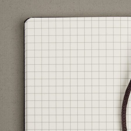 Записная книжка Classic Soft (в клетку) Large черная 