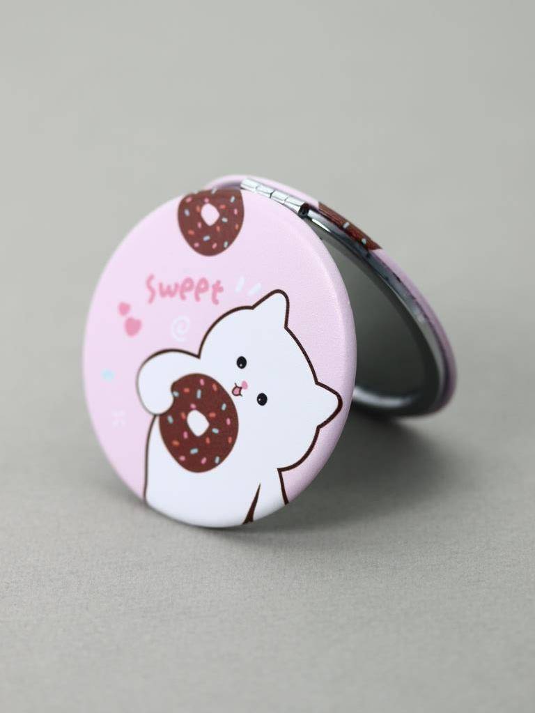 Зеркало Sweet donut round (pink)