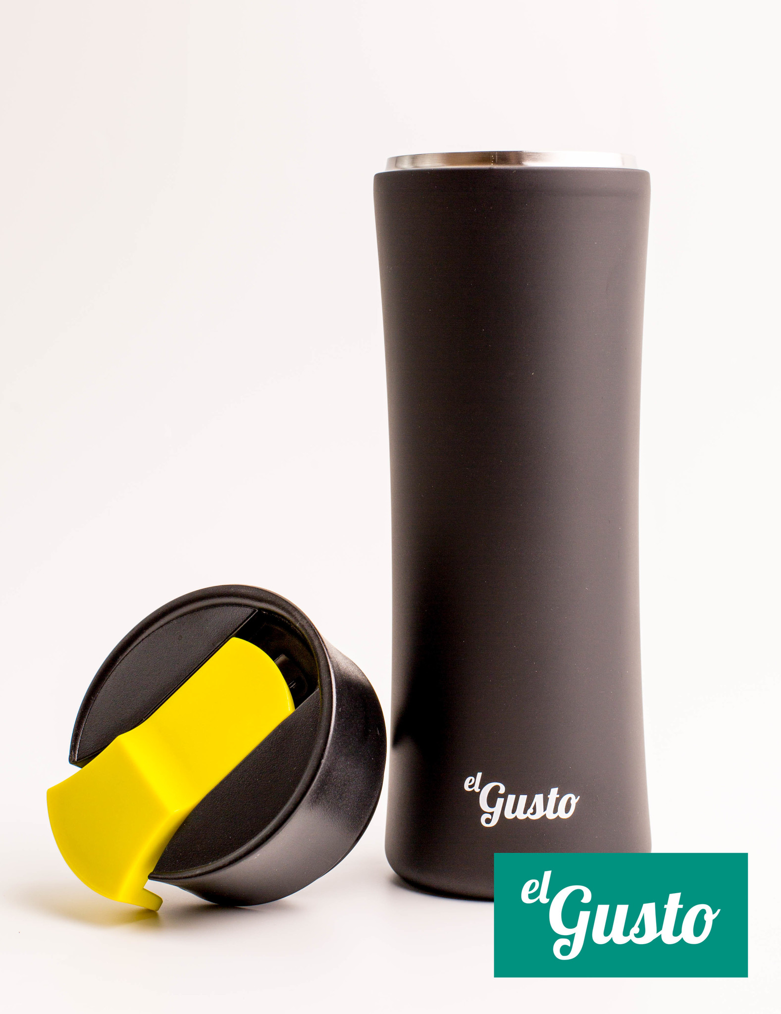 Термокружка Еl Gusto Cat черная