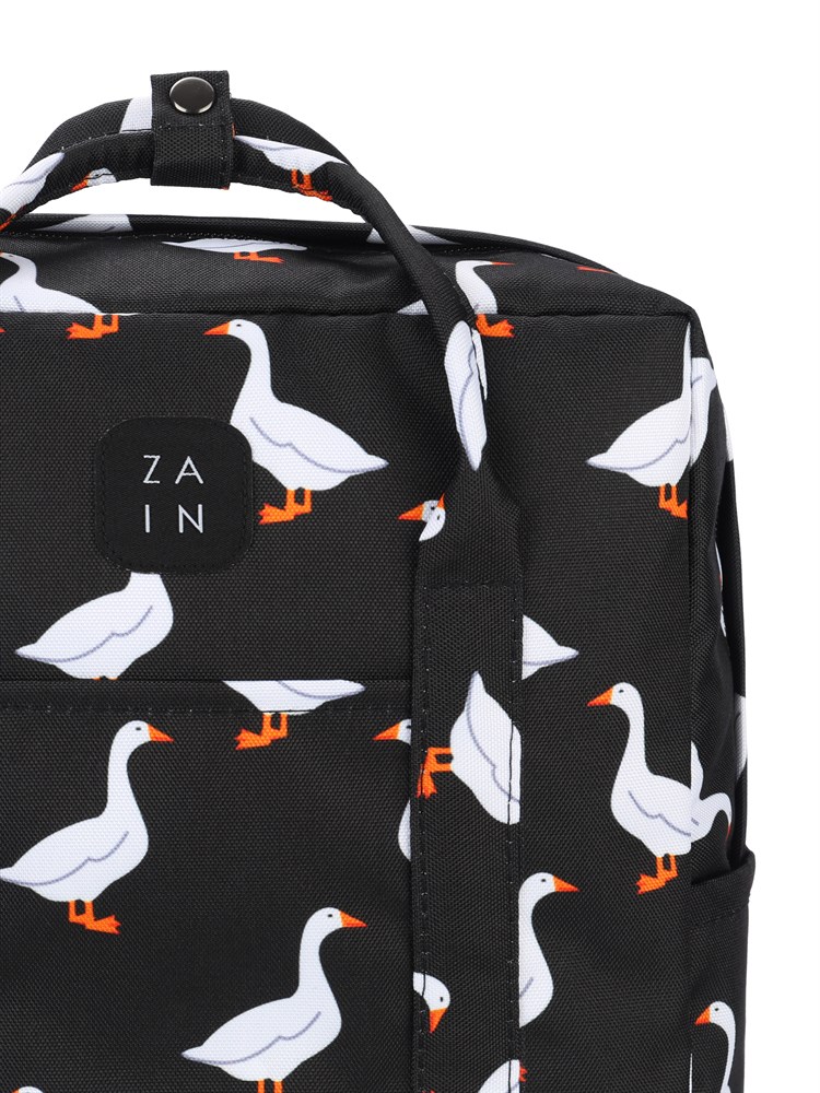 Рюкзак 544 (Гуси, чёрный фон 2)