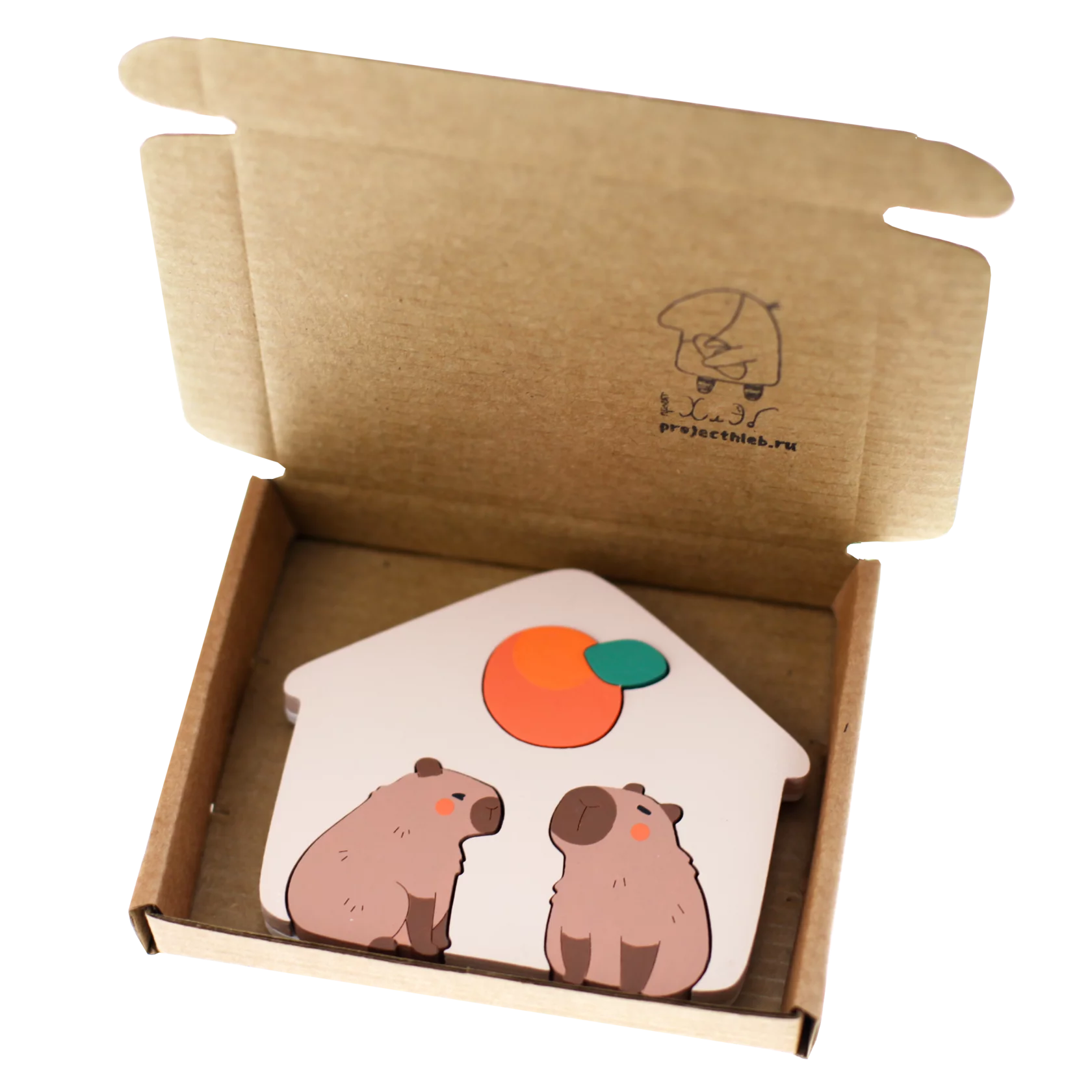 Ключница двойная Капибара