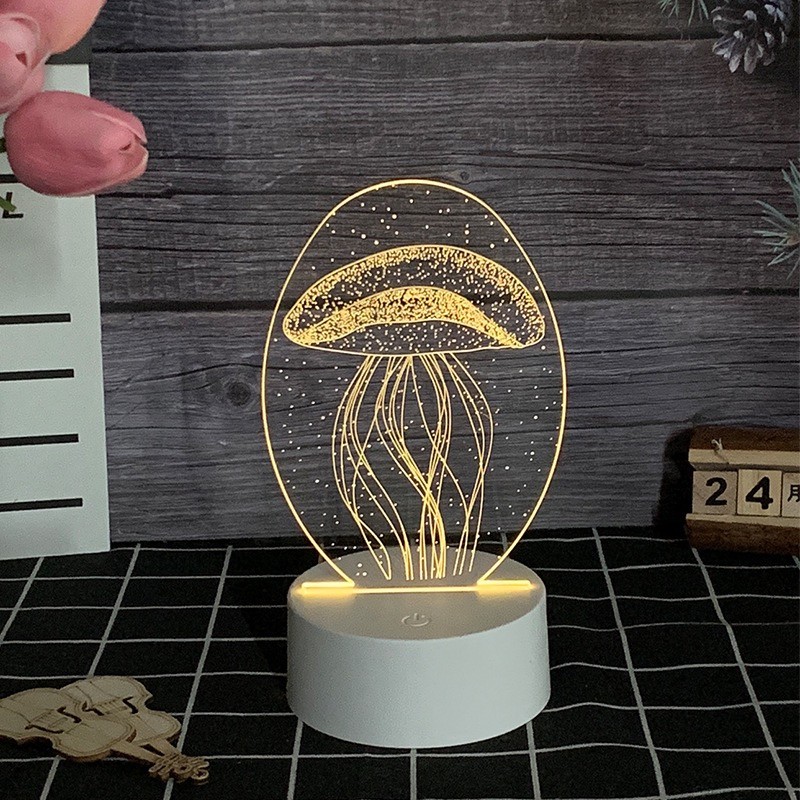 Ночник Jellyfish 9х19 см