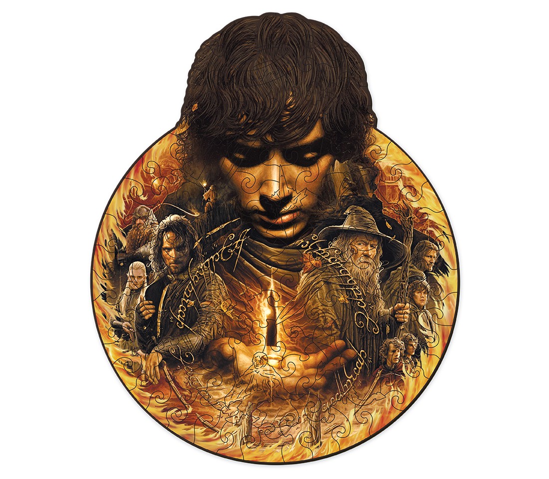 Деревянный пазл Властелин колец