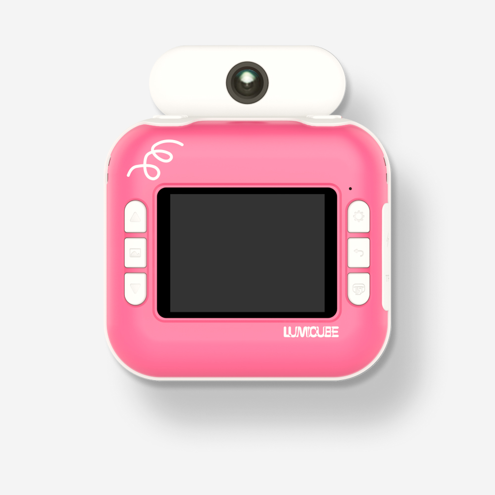 Фотоаппарат моментальной печати с Bluetooth LUMICAM DK05 Printy pink