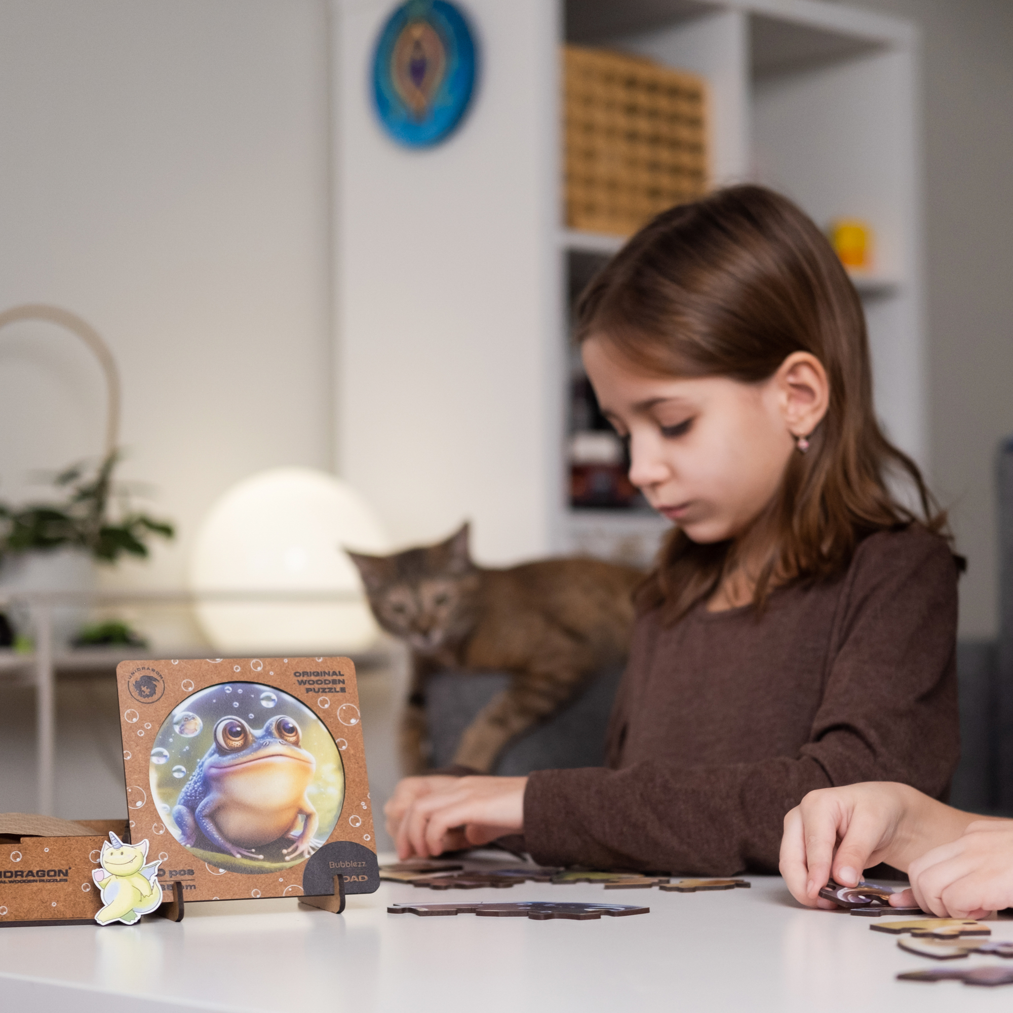 Деревянный пазл Bubblezz Жаба