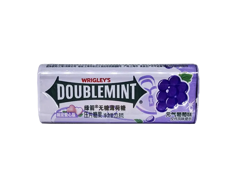 Пастилки DoubleMint Grape Mints