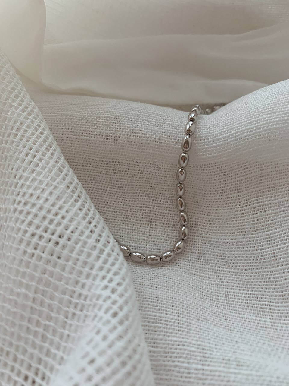 Браслет Minimal Рисинки (серебро)