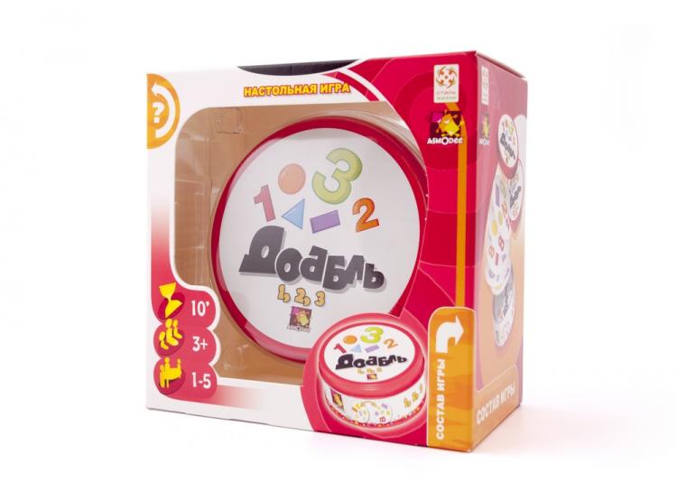 Настольная игра Доббль 1,2,3