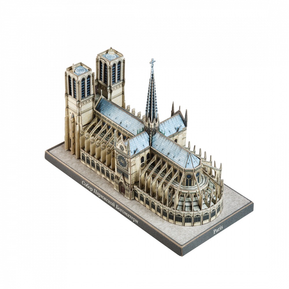 Бумажный конструктор Собор Парижской Богоматери.