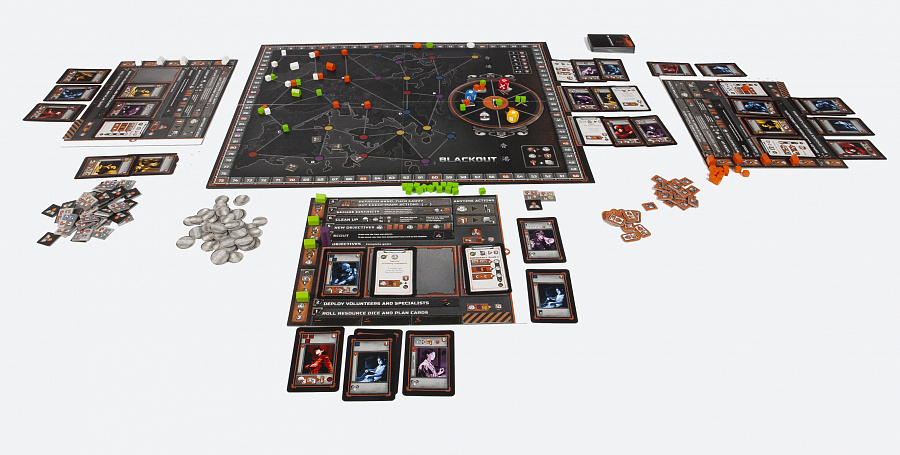 Настольная игра Гонконг во тьме