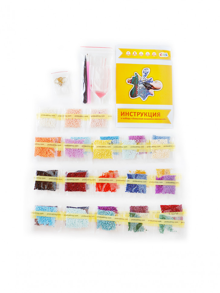 Алмазная мозаика Страсть 40х50 см