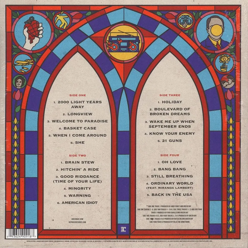 Пластинка Green Day - Greatest Hits: Gods Favorite Band