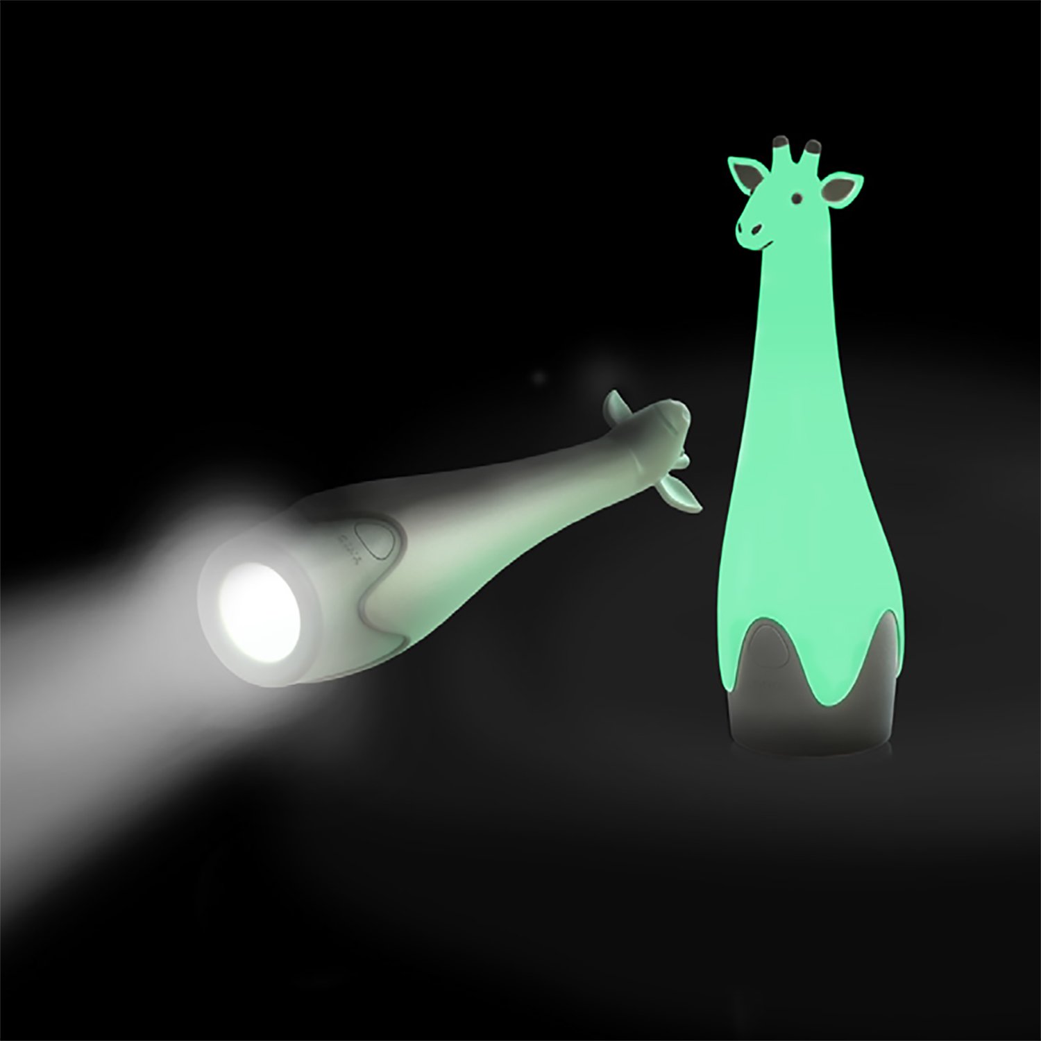 Фонарик и ночник Жираф Джина (розовый)