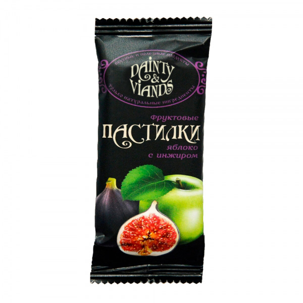 Пастила Dainty&Viands Яблочная с инжиром