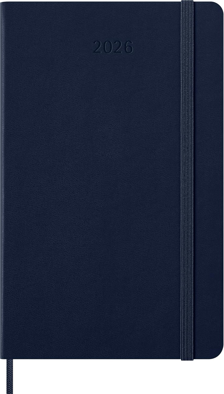 Ежедневник Classic Large синий сапфир 2026