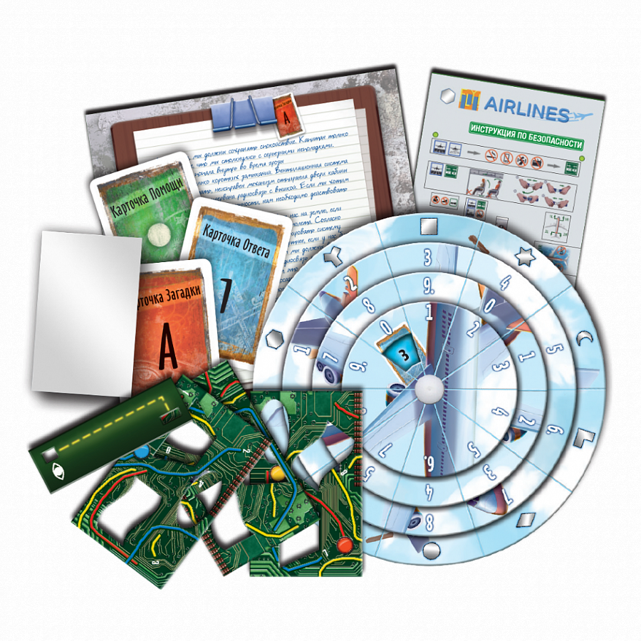 Настольная игра Exit-квест. Полет в неизвестность