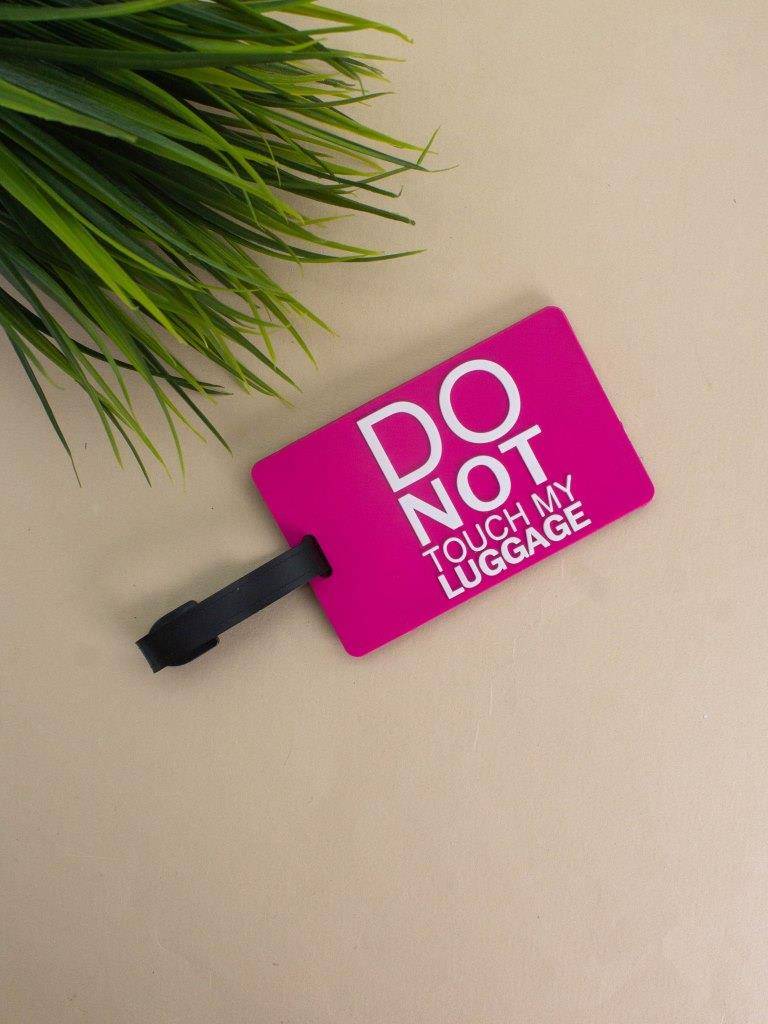 Бирка для багажа Do not touch my luggage