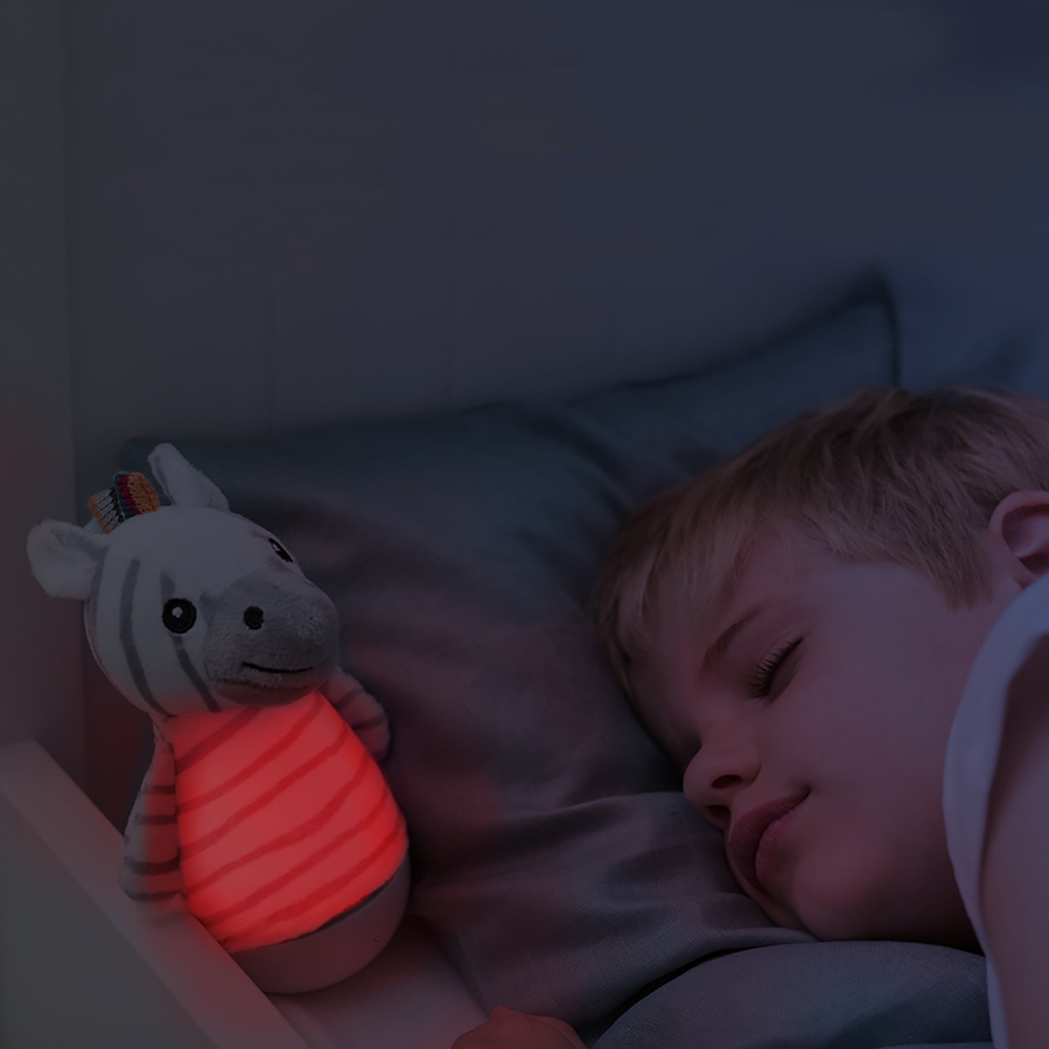 Ночник-неваляшка Зебра Зак