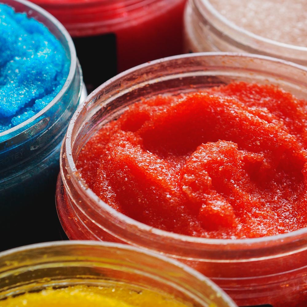 Скраб-тянучка для тела Пердыня