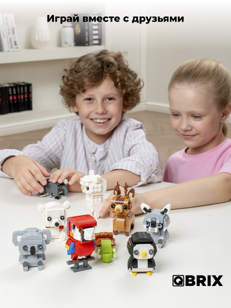 Конструктор Qbrix Kids Олень