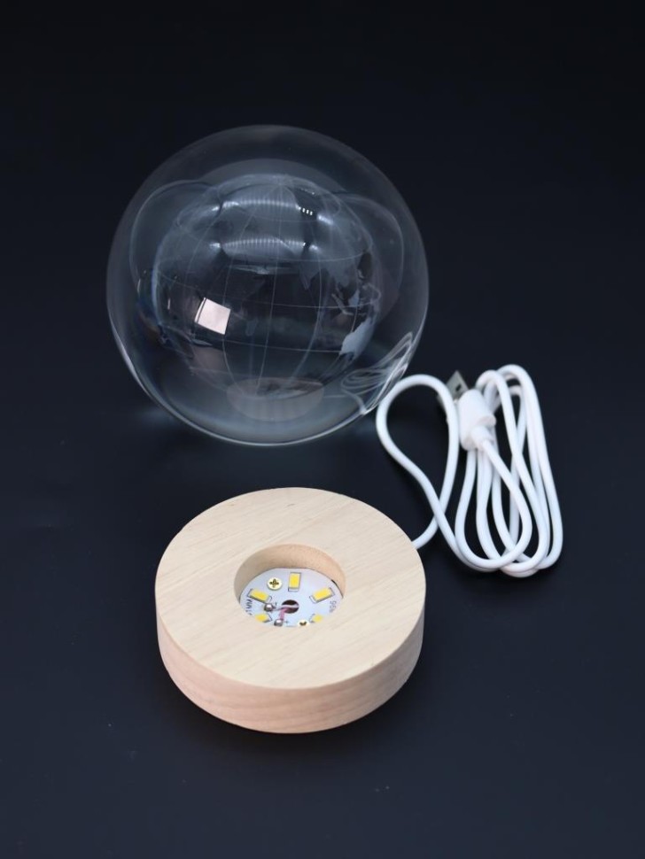 Ночник 3D World (10 см)