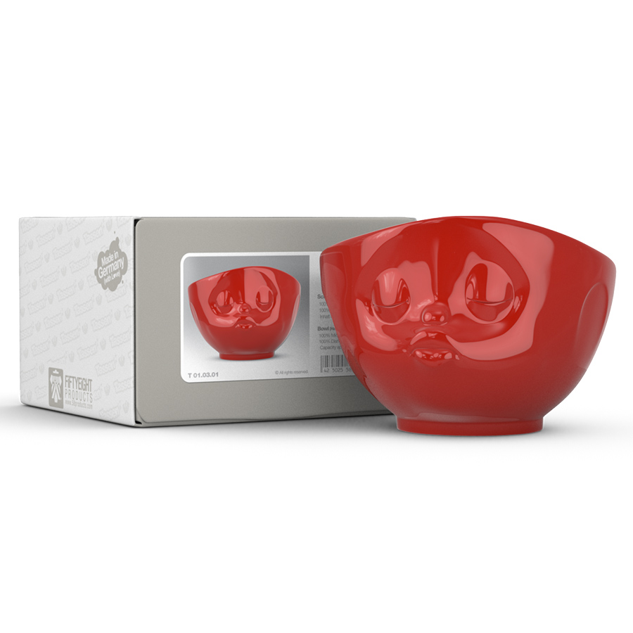 Чаша Tassen Kissing (красная) 500 мл
