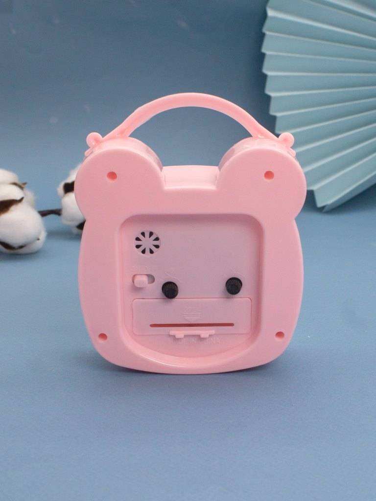 Часы-будильник Jelly (pink)