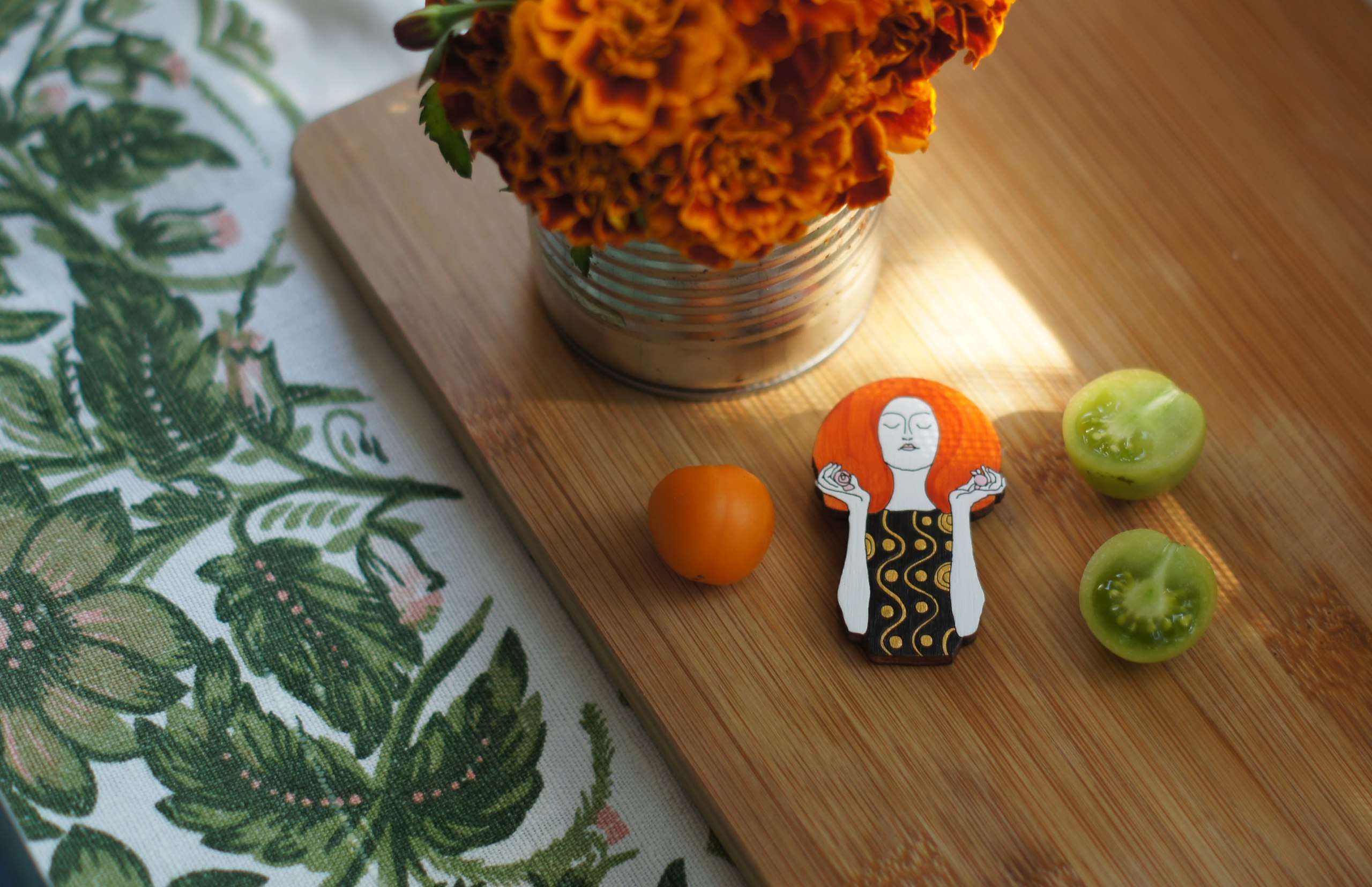 Брошь Ода Климт