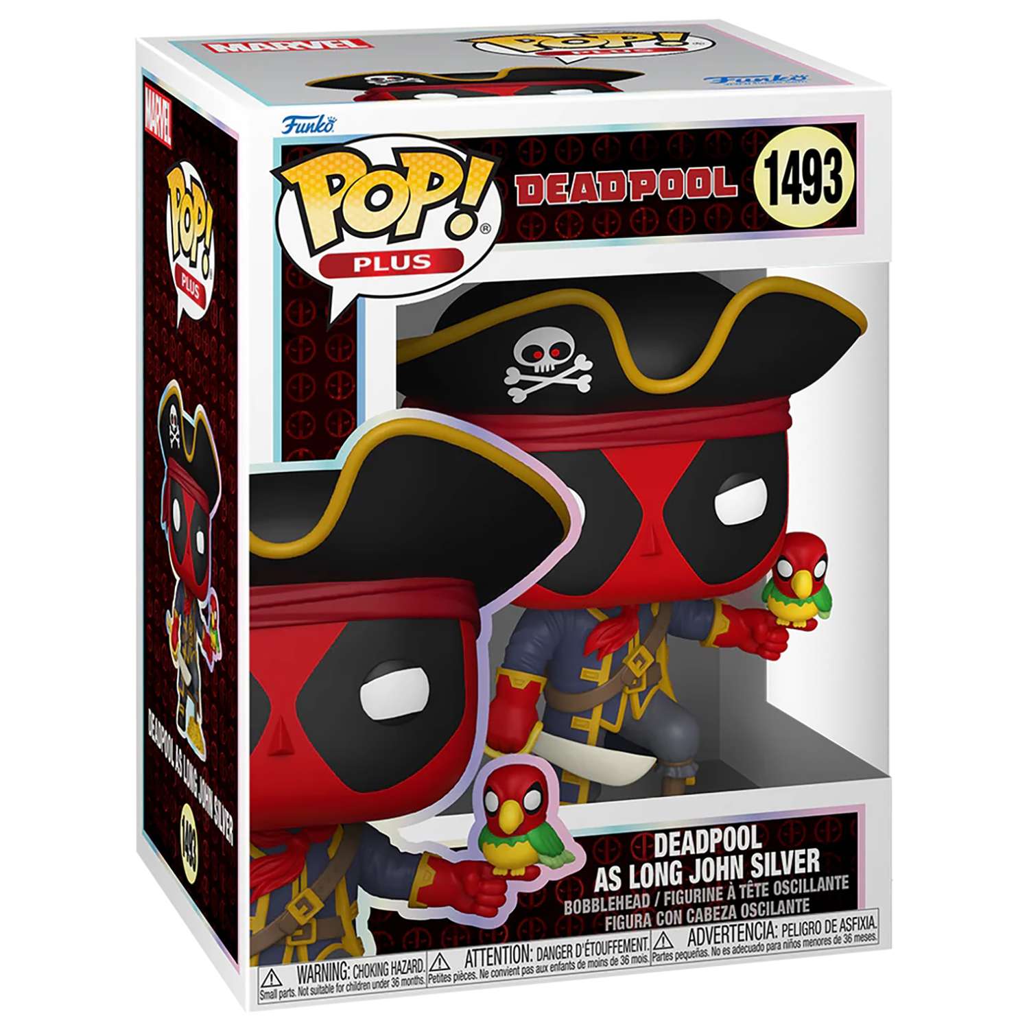 Фигурка Funko POP! Plus Bobble Marvel Deadpool Lit Cls Deadpool As Long John Silver (1493) 83986