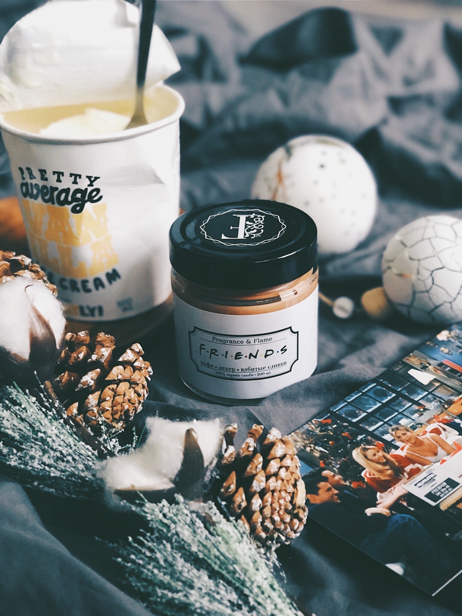 Ароматическая свеча Friends 200 мл