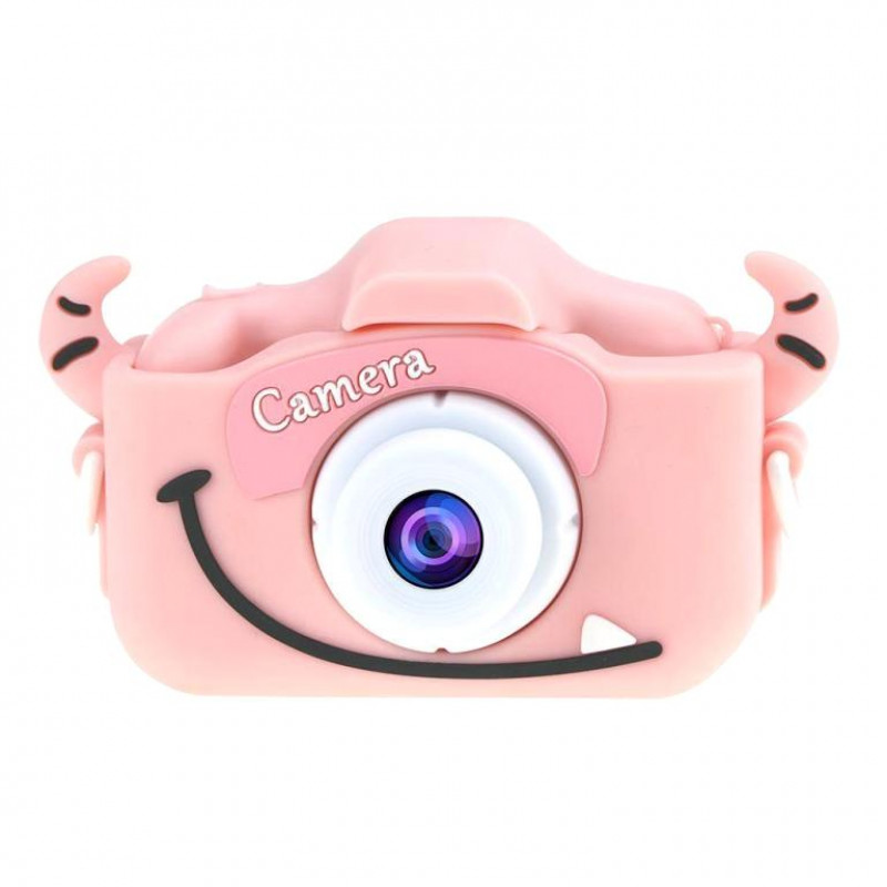 Детский фотоаппарат Childrens Fun Camera Cow (розовый)