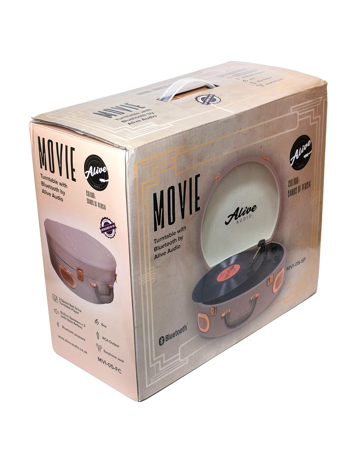 Виниловый проигрыватель Alive Audio MOVIE Vanilla Sky c Bluetooth