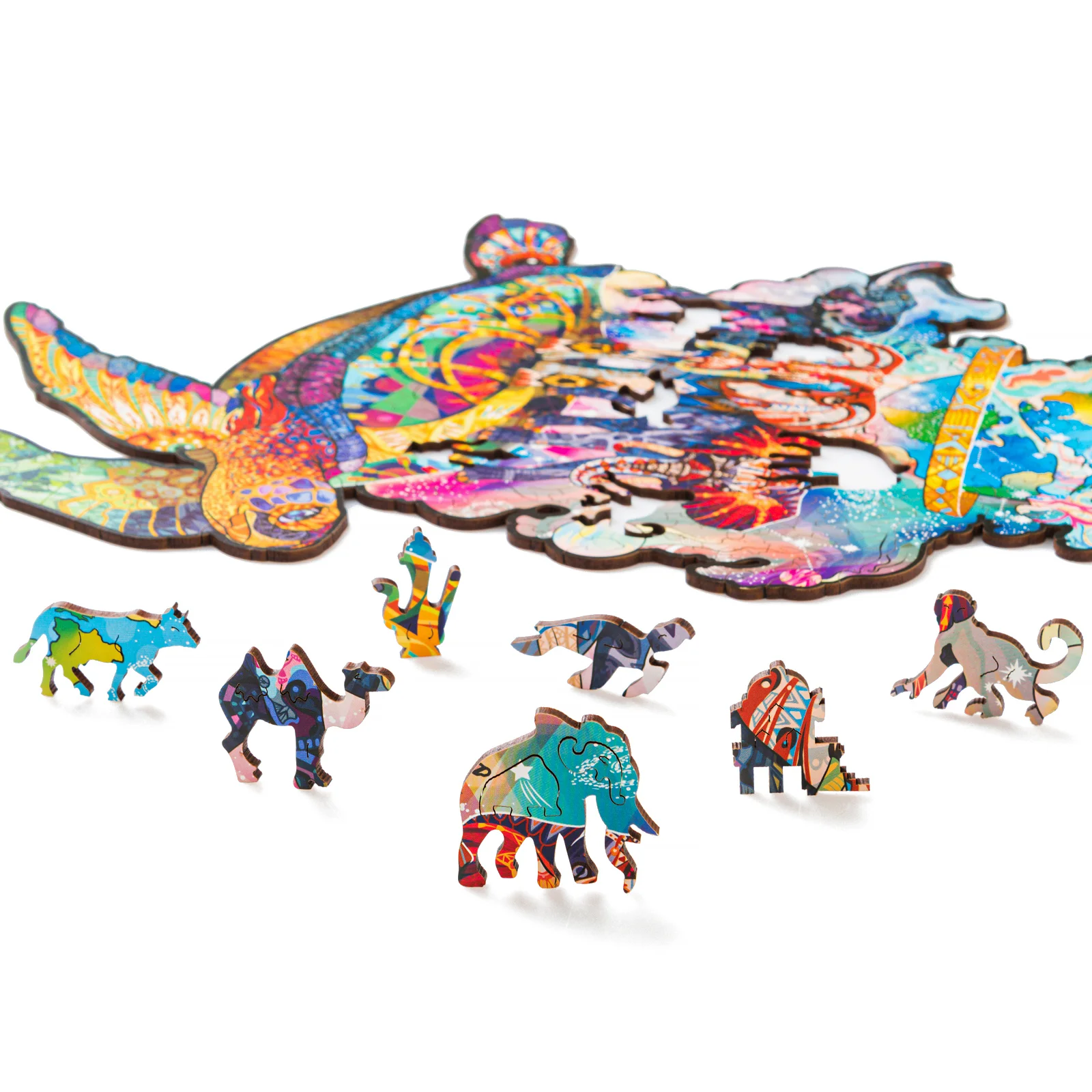 Деревянный пазл Морская Черепаха S