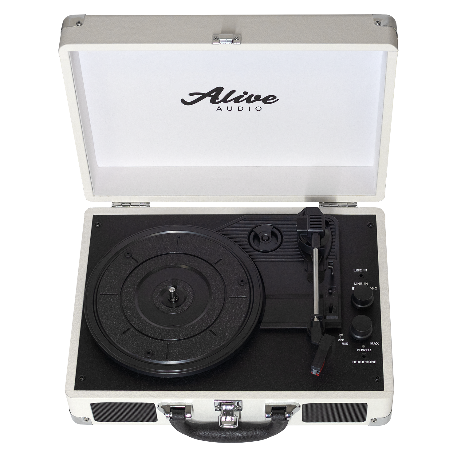 Виниловый проигрыватель Alive Audio Glam Milk c Bluetooth