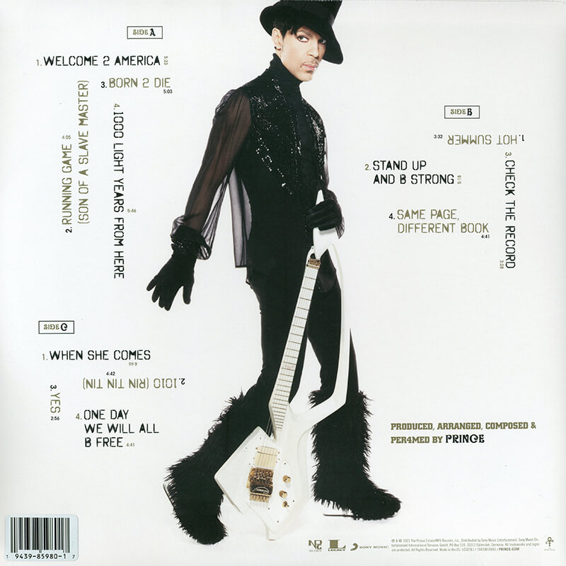 Пластинка Prince - Welcome 2 America