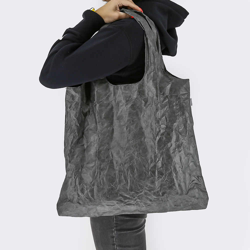 Сумка-шоппер Борса Крафт серая