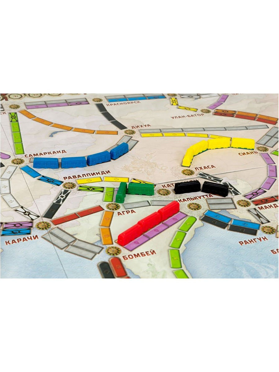 Настольная игра Билет на поезд Азия