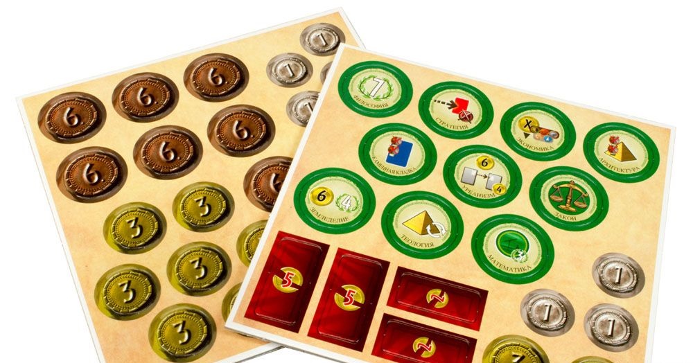 Настольная игра 7 чудес. Дуэль