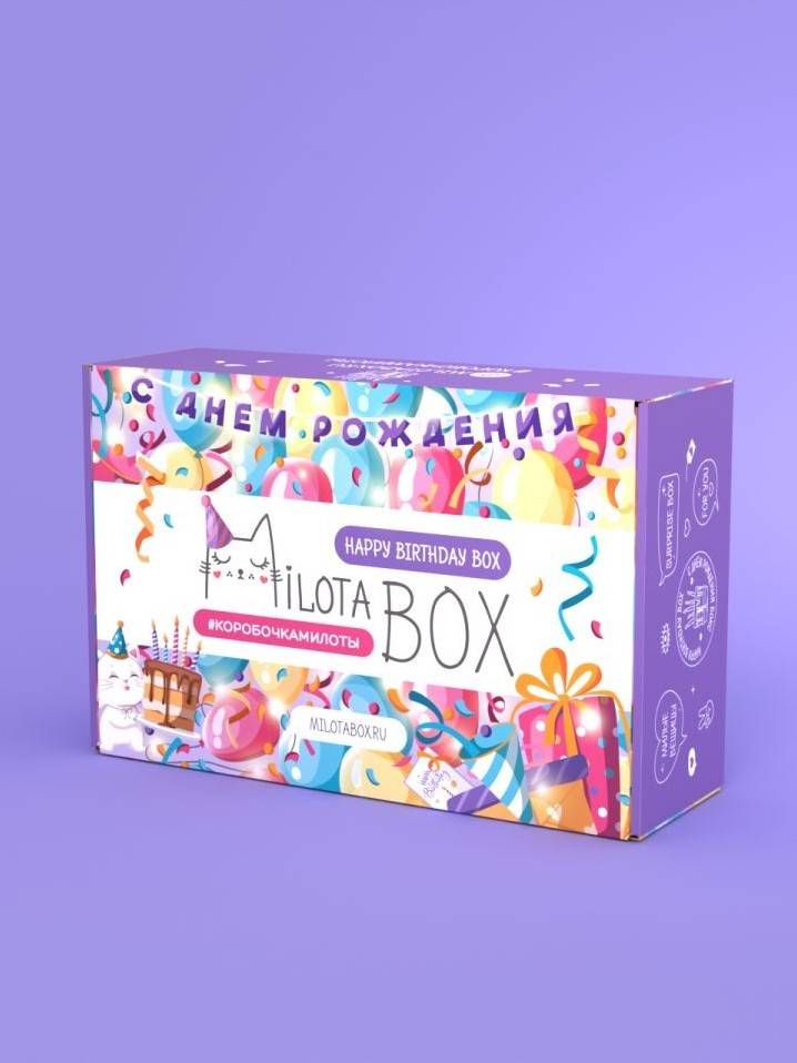 Подарочный бокс MilotaBox Happy Birthday Box