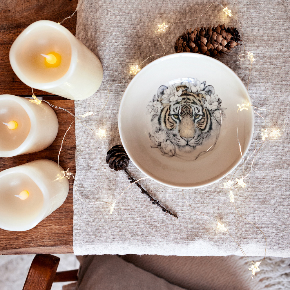 Пиала Водяной тигр, 300 мл.