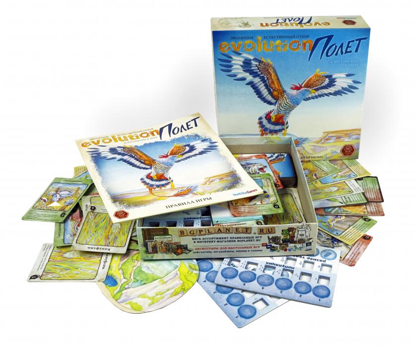 Настольная игра Эволюция. Естественный отбор: Полет