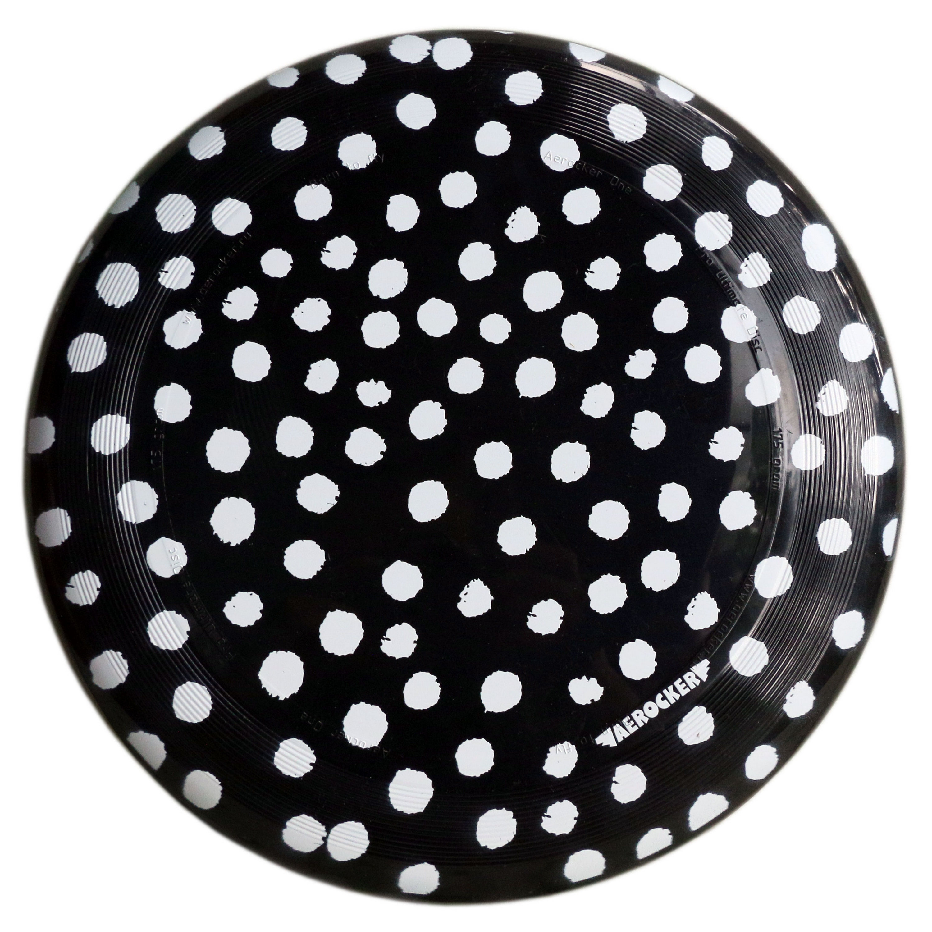 Диск Aerocker One В горох (чёрный)