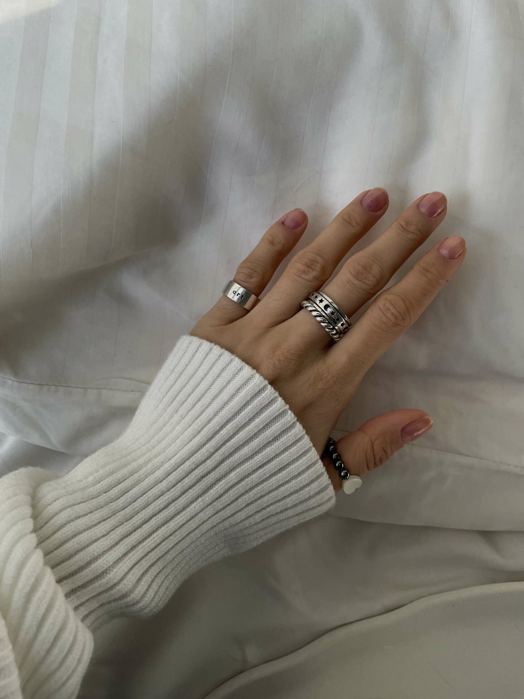 Кольцо Minimal Витое толстое (серебро) 16р