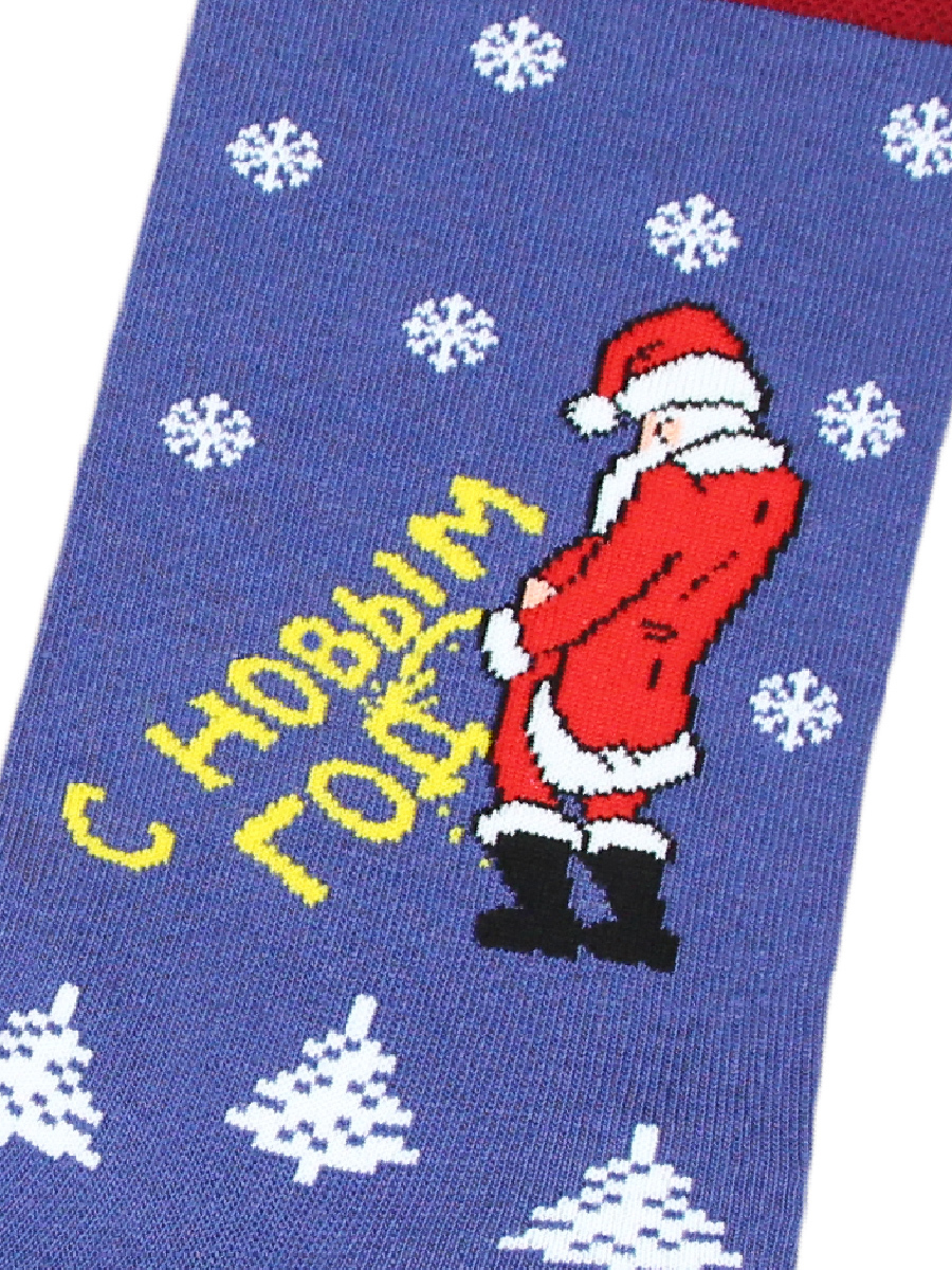 Носки Санта джинс (36-41)