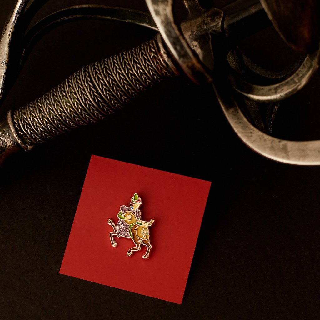 Значок PinPinPin Лютнист