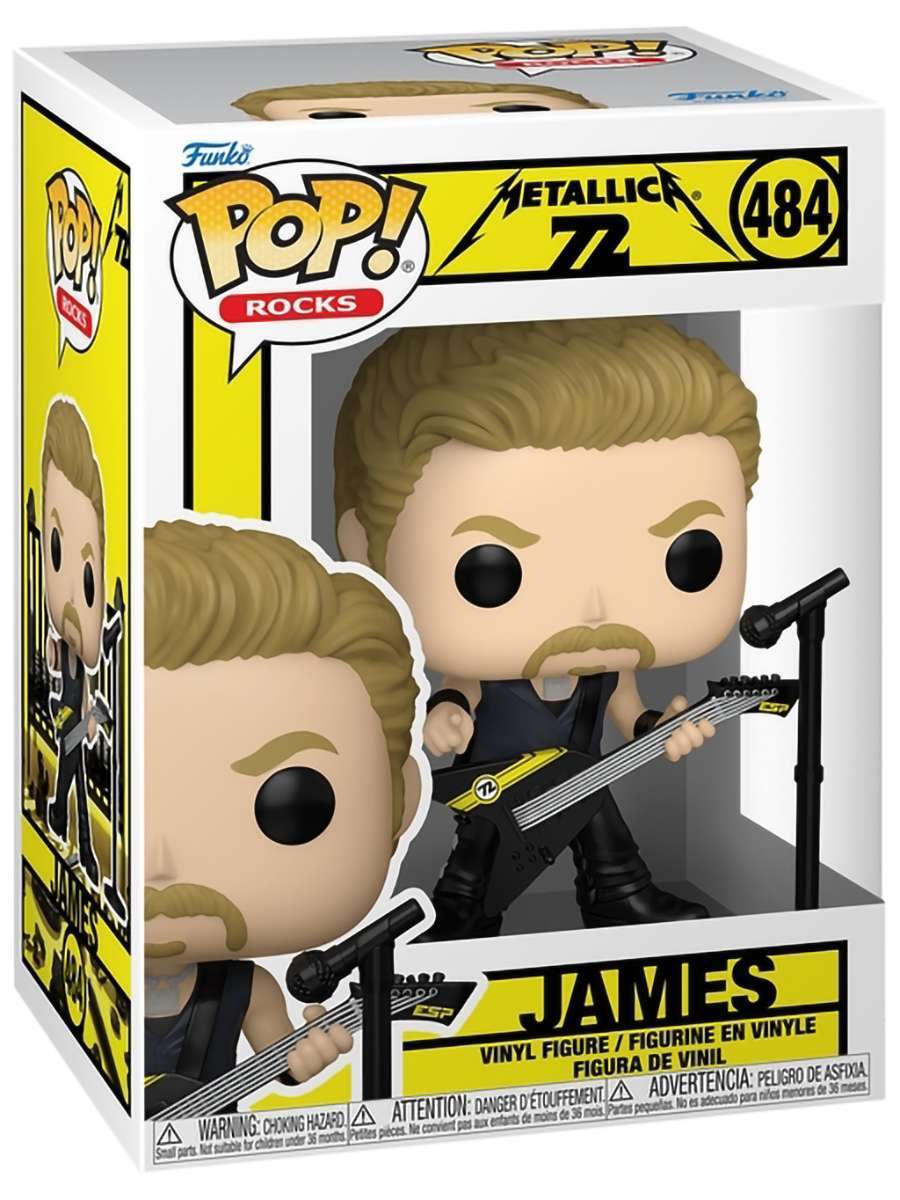 Фигурка Funko POP! Rocks Metallica James (72S) (484) 87079