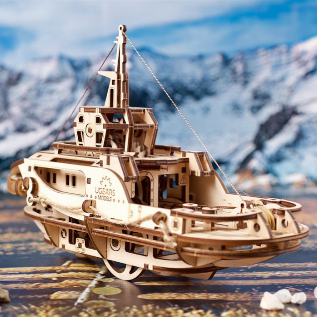 3D-пазл UGears Буксир