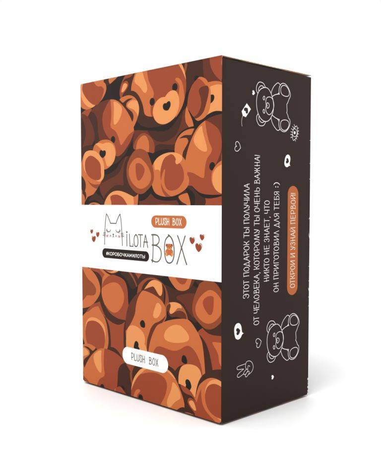 Подарочный бокс MilotaBox mini Plush Box